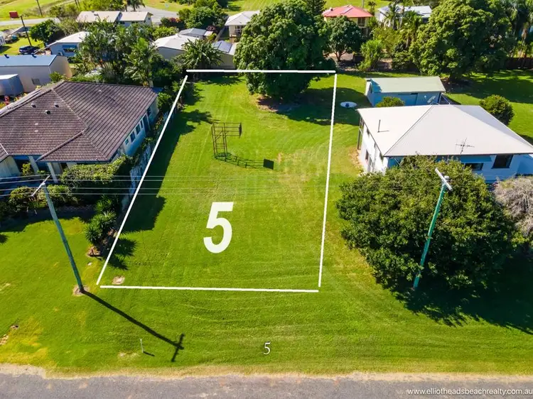 Main view of Homely land listing, 5 CORSER ST BURNETT HEADS, Burnett Heads QLD 4670