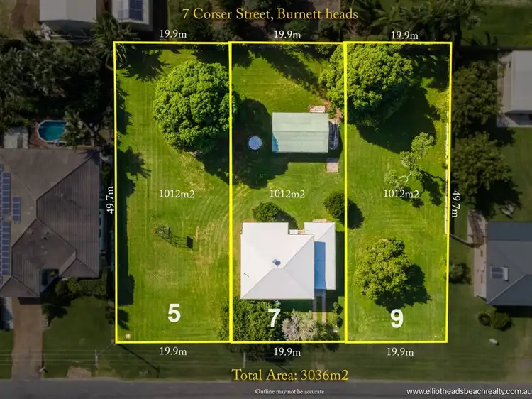 Second view of Homely land listing, 5 CORSER ST BURNETT HEADS, Burnett Heads QLD 4670