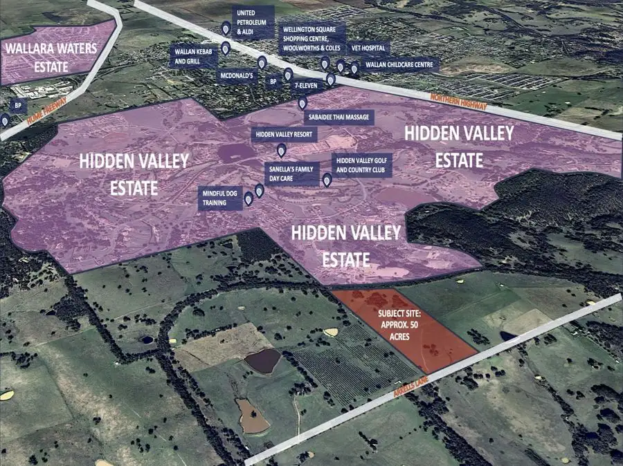 Main view of Homely land listing, 205 ARKELLS LANE, Wandong VIC 3758