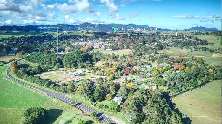 Third view of Homely house listing, 11-13 Cypress Street, Dorrigo NSW 2453
