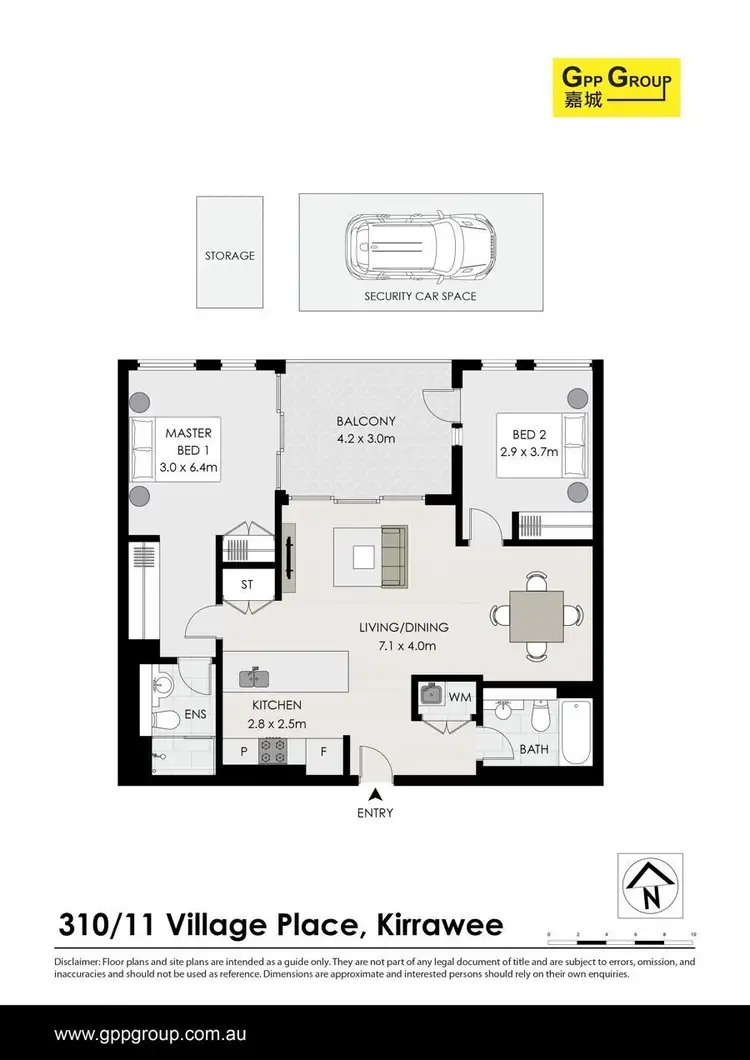 Main view of Homely apartment listing, 310/11 Village Place, Kirrawee NSW 2232