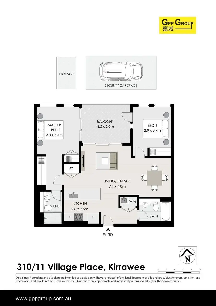 Main view of Homely apartment listing, 310/11 Village Place, Kirrawee NSW 2232