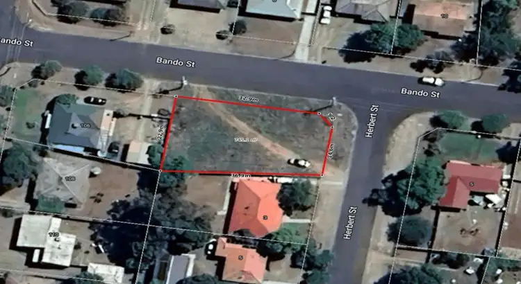 Main view of Homely land listing, 1 Herbert Street, Gunnedah NSW 2380