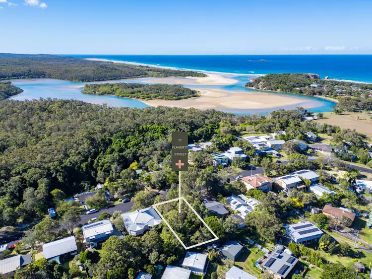 Main view of Homely land listing, 77 Flaherty Street, Red Rock NSW 2456