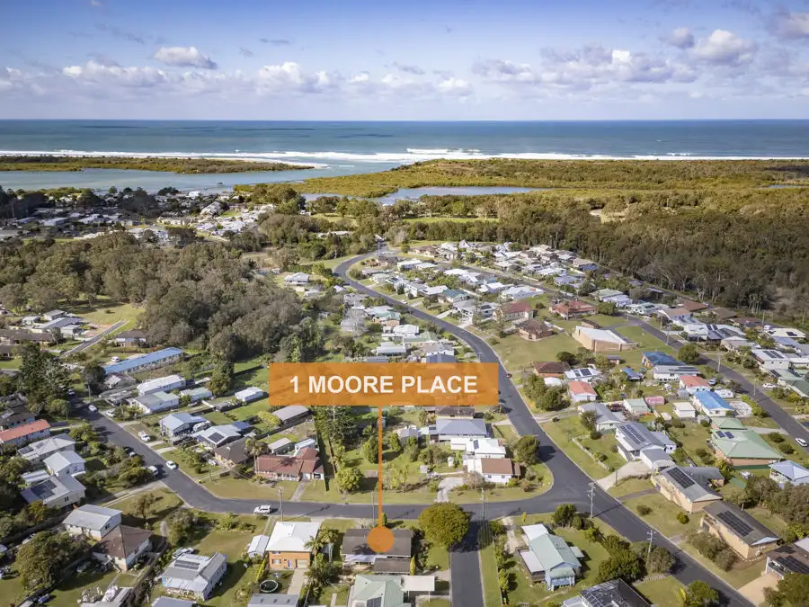 Main view of Homely house listing, 1 Moore Place, Urunga NSW 2455