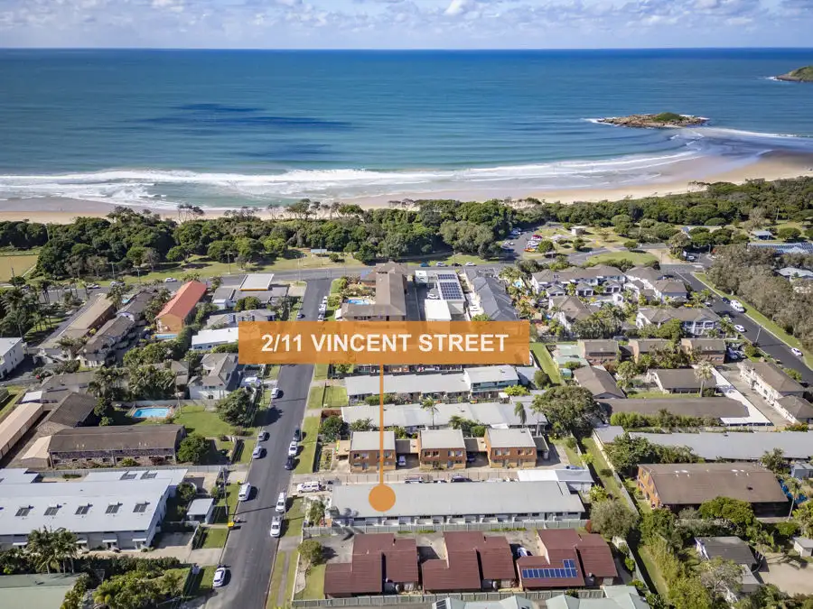 Main view of Homely unit listing, 2/11 Vincent Street, Coffs Harbour NSW 2450