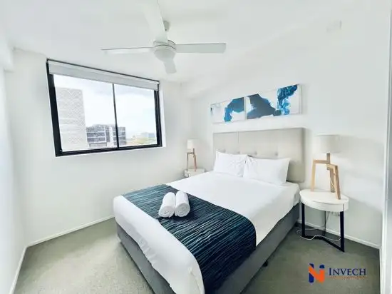 Sixth view of Homely apartment listing, 606/11 Walden Lane, Bowen Hills QLD 4006