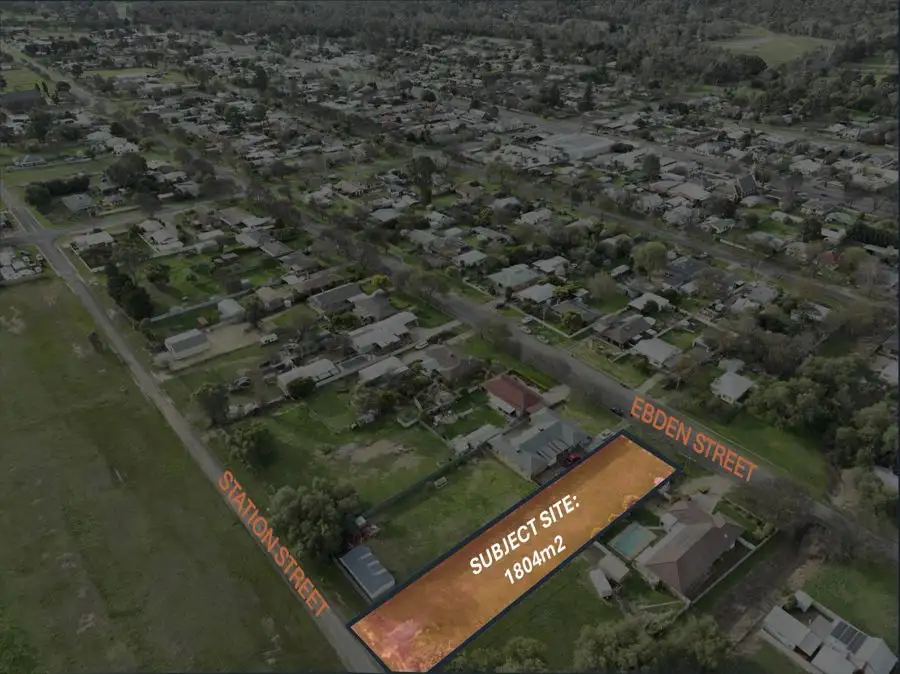 Main view of Homely land listing, 3 EBDEN STREET, Heathcote VIC 3523