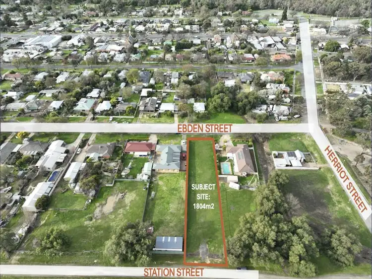 Second view of Homely land listing, 3 EBDEN STREET, Heathcote VIC 3523