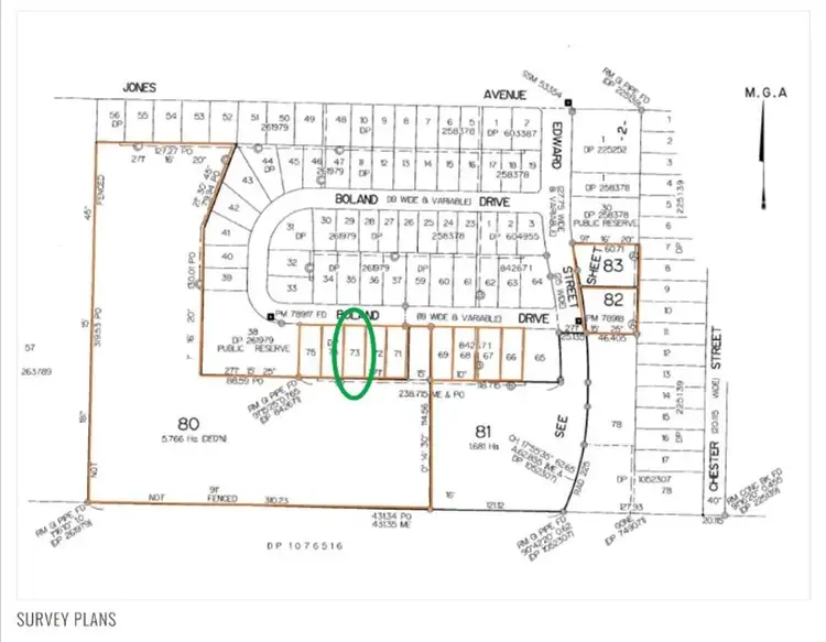 Second view of Homely house listing, Lot 73 Boland Drive, Moree NSW 2400