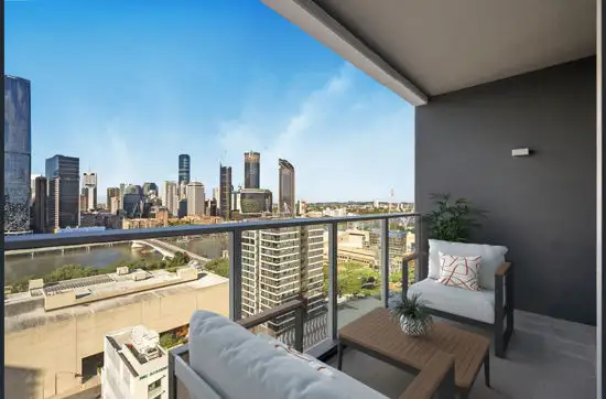 Main view of Homely apartment listing, 1182/58 Hope Street, South Brisbane QLD 4101