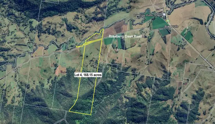 Second view of Homely land listing, Lot 4 Roseberry Creek Road, Roseberry Creek NSW 2474