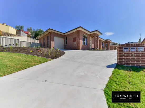 Main view of Homely unit listing, 1/3 Ventnor Drive, Tamworth NSW 2340