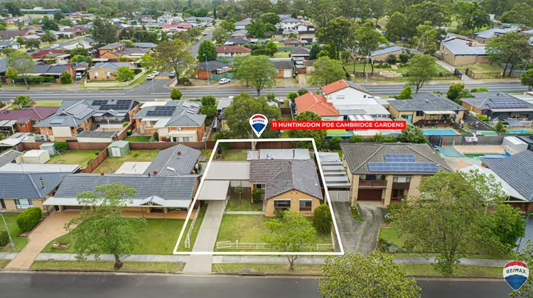 Main view of Homely house listing, 11 HUNTINGDON PARADE, Cambridge Gardens NSW 2747