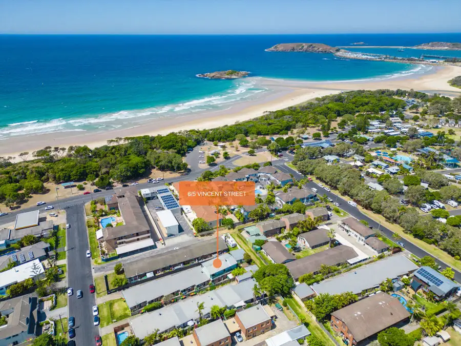 Main view of Homely unit listing, 6/5 Vincent Street, Coffs Harbour NSW 2450