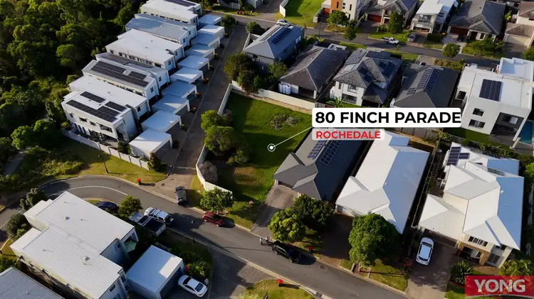 Main view of Homely land listing, 80 Finch Parade, Rochedale QLD 4123