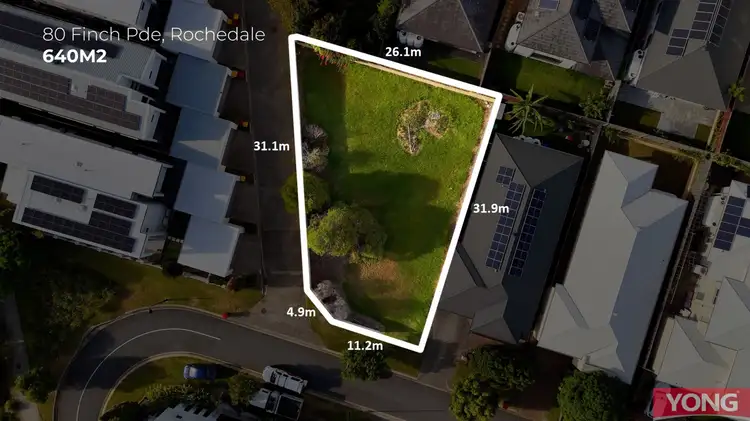 Second view of Homely land listing, 80 Finch Parade, Rochedale QLD 4123