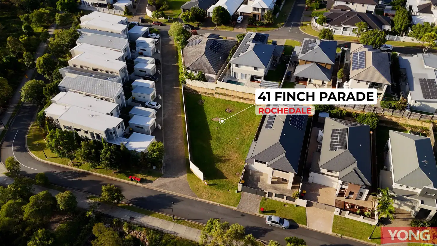 Main view of Homely land listing, 41 Finch Parade, Rochedale QLD 4123