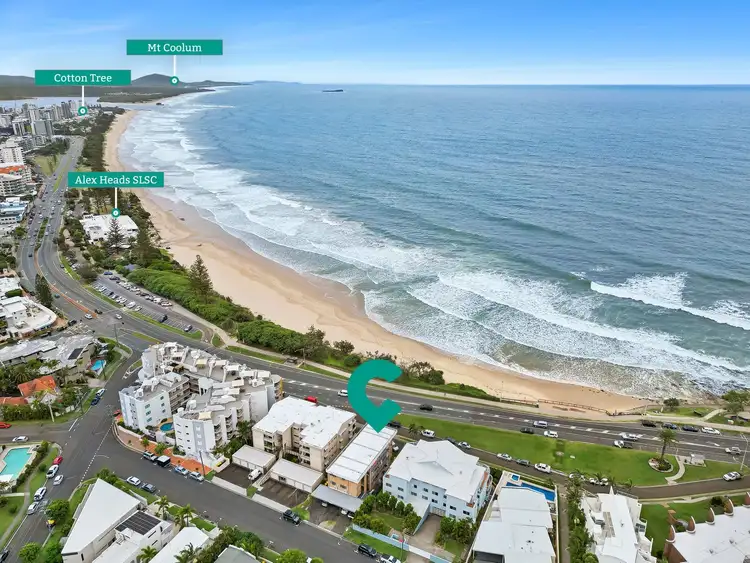 Main view of Homely unit listing, 6/19 Boolarong Crescent, Alexandra Headland QLD 4572