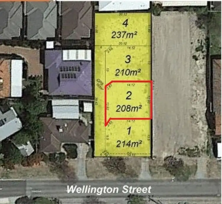 Main view of Homely land listing, 6B Wellington Street, Queens Park WA 6107