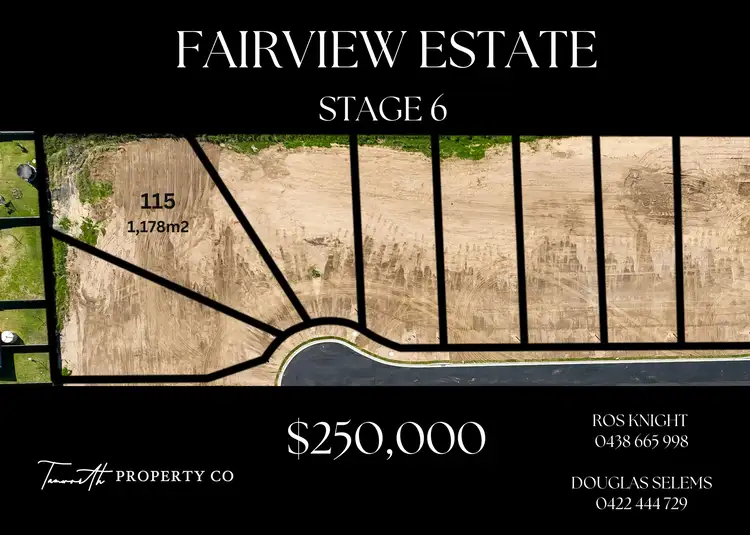 Main view of Homely land listing, Lot 115 Fairview Estate Stage 6, Kootingal NSW 2352