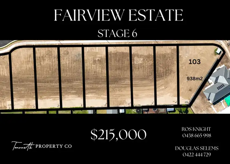 Main view of Homely land listing, Lot 103 Fairview Estate Stage 6, Kootingal NSW 2352