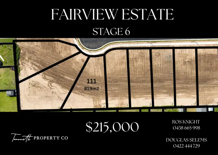 Main view of Homely land listing, Lot 111 Fairview Estate Stage 6, Kootingal NSW 2352
