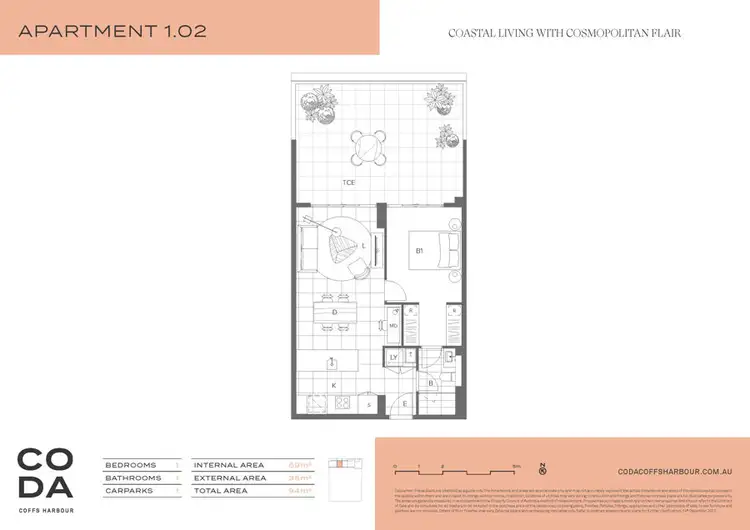 Sixth view of Homely apartment listing, 1.02,15-31 Harbour Drive, Coffs Harbour NSW 2450