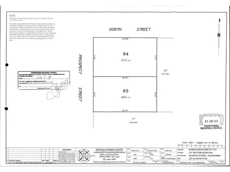 Main view of Homely land listing, 2A Prospect Street, North Toowoomba QLD 4350