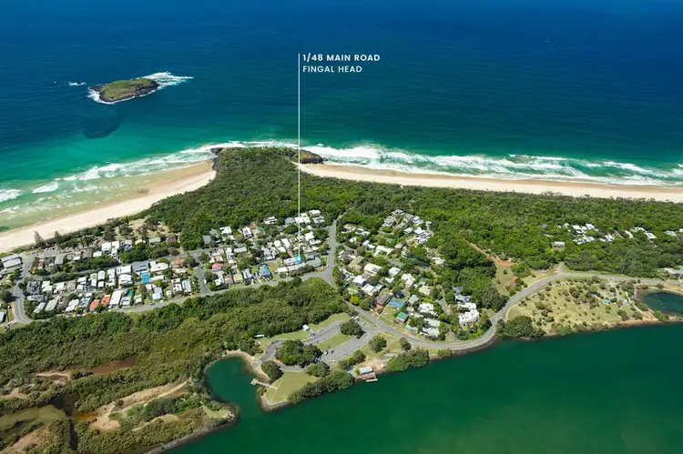 Second view of Homely townhouse listing, 1/48 Main Road, Fingal Head NSW 2487