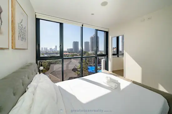 Fifth view of Homely apartment listing, 703/9 NORFOLK AVENUE, Surfers Paradise QLD 4217