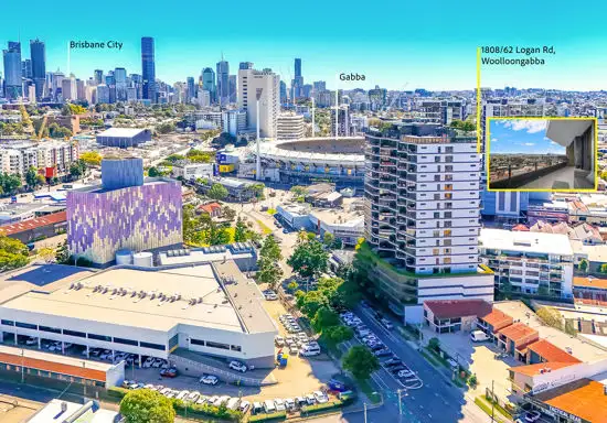 Main view of Homely apartment listing, 1808/62 Logan Road, Woolloongabba QLD 4102