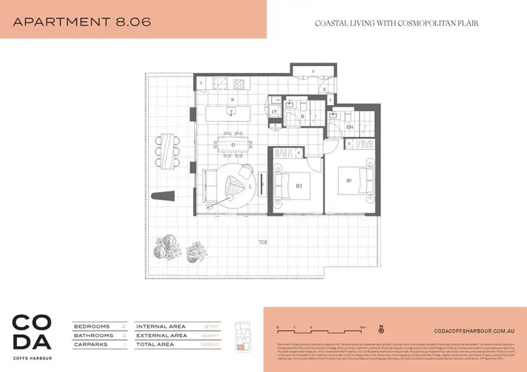 Sixth view of Homely apartment listing, 8.06/15-31 Harbour Drive, Coffs Harbour NSW 2450