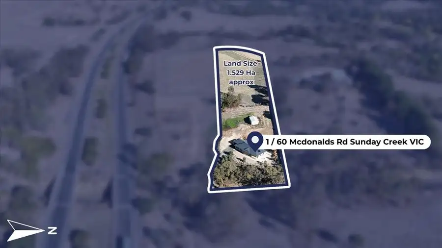 Main view of Homely rural property listing, 60 Mcdonalds Road, SUNDAY CREEK, Broadford VIC 3658