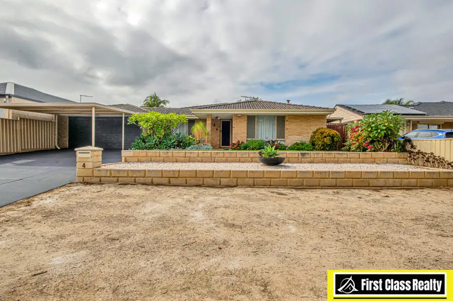 Main view of Homely house listing, 4 Cherub Close, Ballajura WA 6066