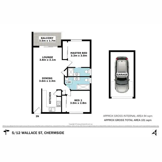 5/12 Wallace Street, Chermside QLD 4032