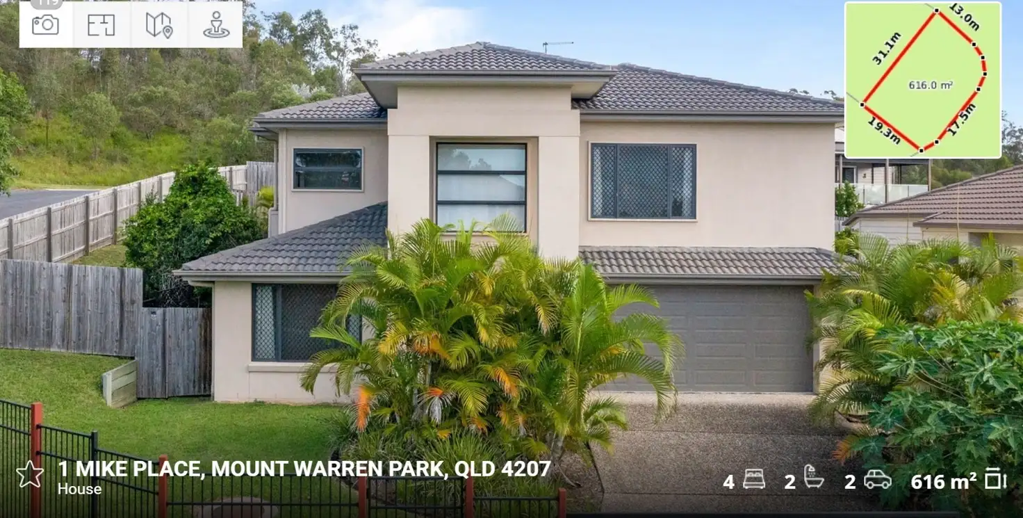 Main view of Homely house listing, 1 Mike Place, Mount Warren Park QLD 4207