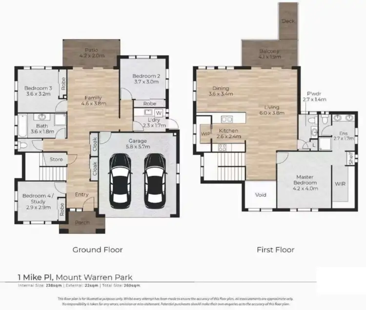 Fifth view of Homely house listing, 1 Mike Place, Mount Warren Park QLD 4207
