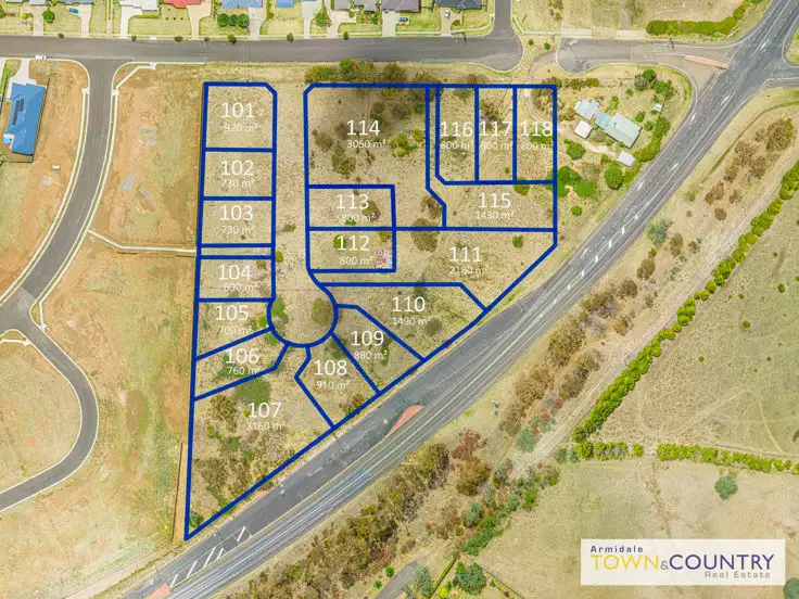 Third view of Homely land listing, 11 Link Road, Armidale NSW 2350