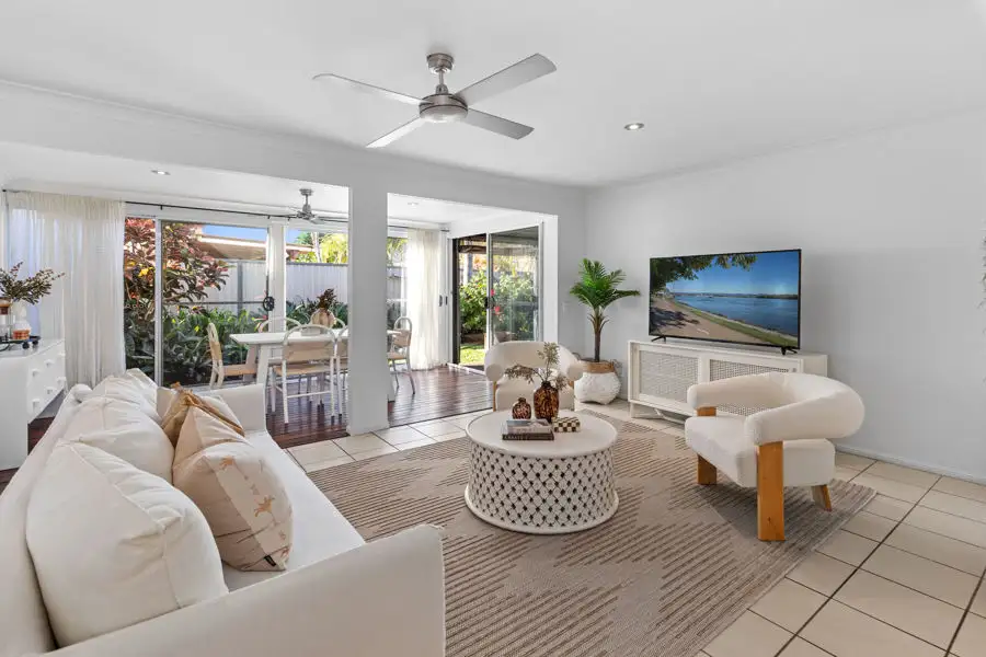 Main view of Homely semi-detached listing, 2/32 Killowill Avenue, Paradise Point QLD 4216