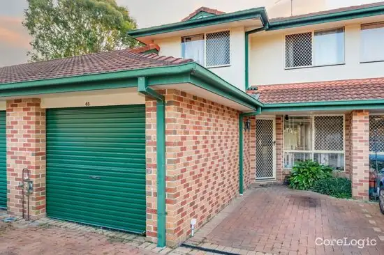 Main view of Homely townhouse listing, 45/32 Riverview Road, Nerang QLD 4211