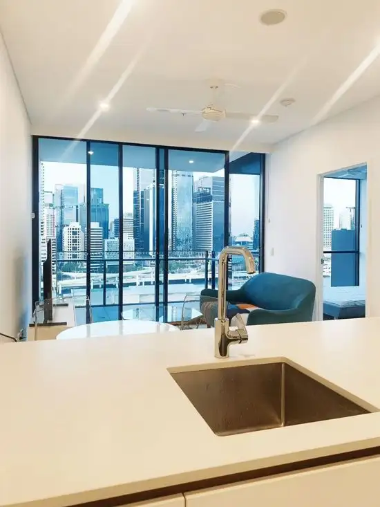 Second view of Homely apartment listing, 1604 /19 Hope St, South Brisbane QLD 4101