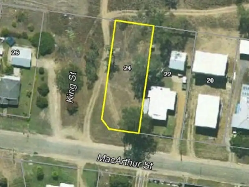 Main view of Homely land listing, 24 Macarthur Street, Collinsville QLD 4804