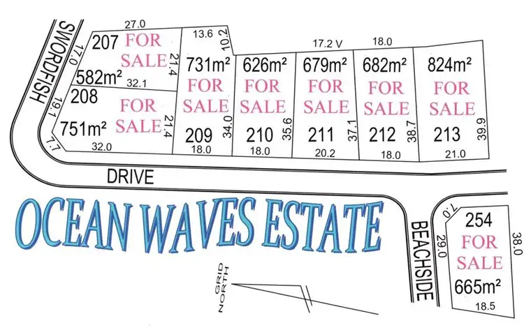 Third view of Homely land listing, Lots 207-213,254 Swordfish Drive, Valla Beach NSW 2448