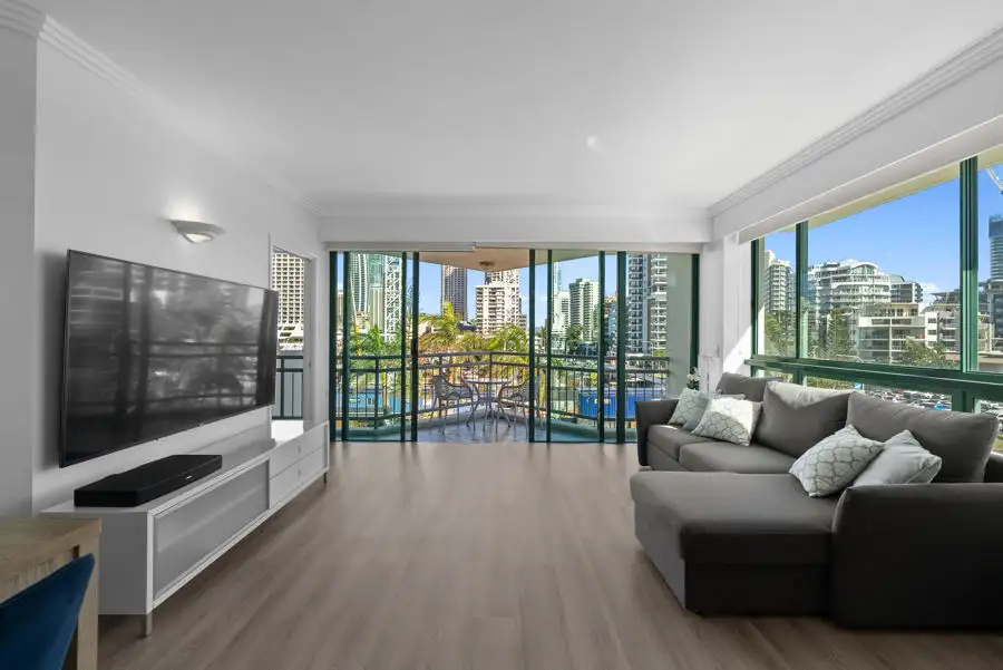 Main view of Homely unit listing, 403/5-19 Palm Avenue, Surfers Paradise QLD 4217