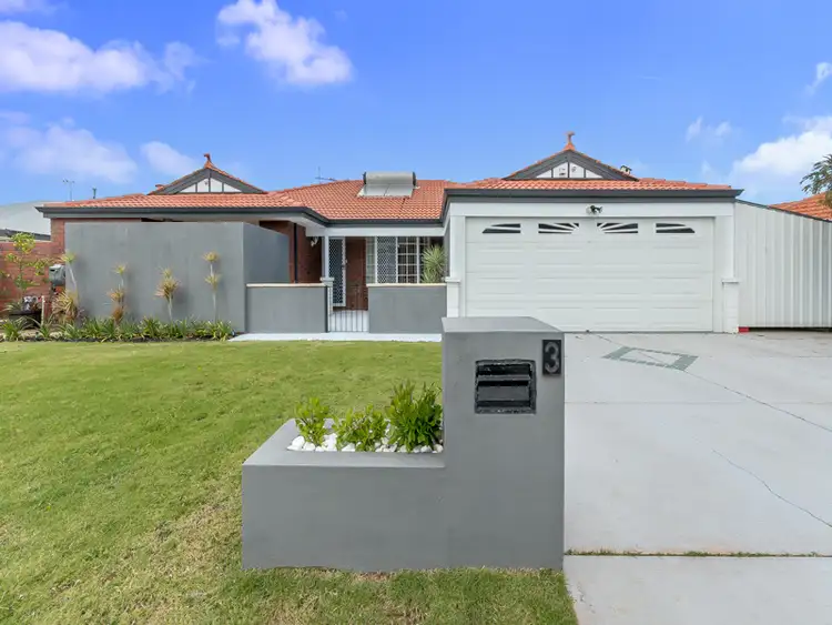 Main view of Homely house listing, 3 Caffra Cl, Warnbro WA 6169