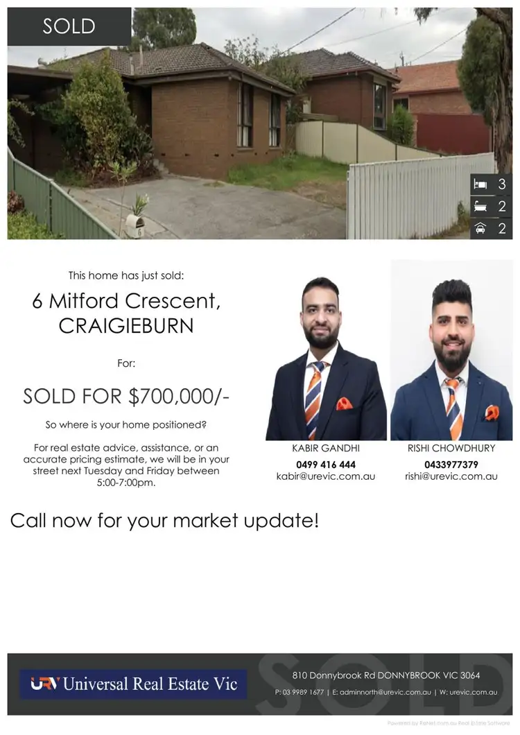 6 Mitford Crescent, Craigieburn VIC 3064