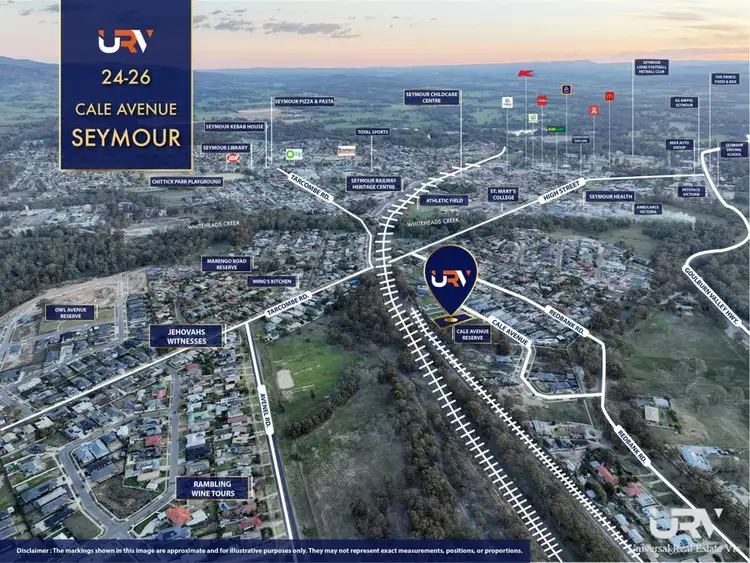Third view of Homely rural property listing, 24-26 CALE AV, Seymour VIC 3660