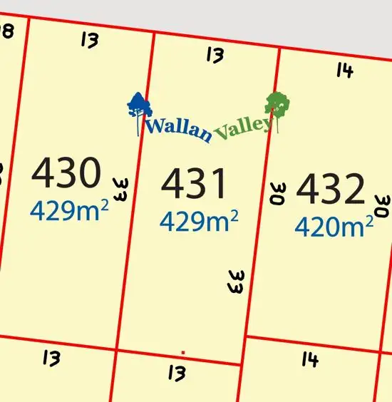 Main view of Homely land listing, Lot 431 Curlew Circuit, Wallan VIC 3756
