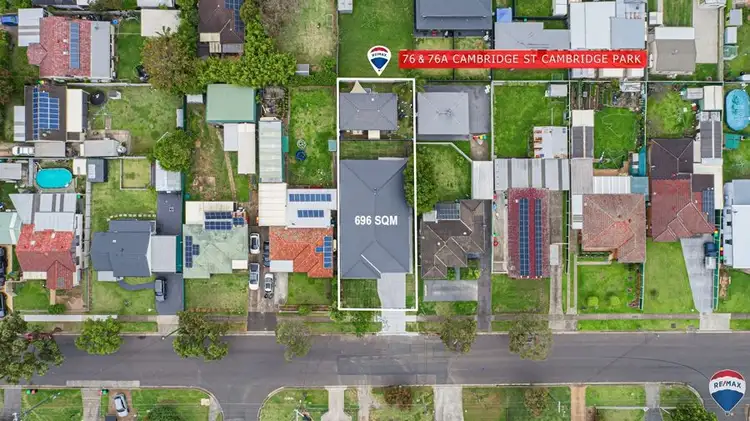 Third view of Homely house listing, 76 & 76A CAMBRIDGE STREET, Cambridge Park NSW 2747